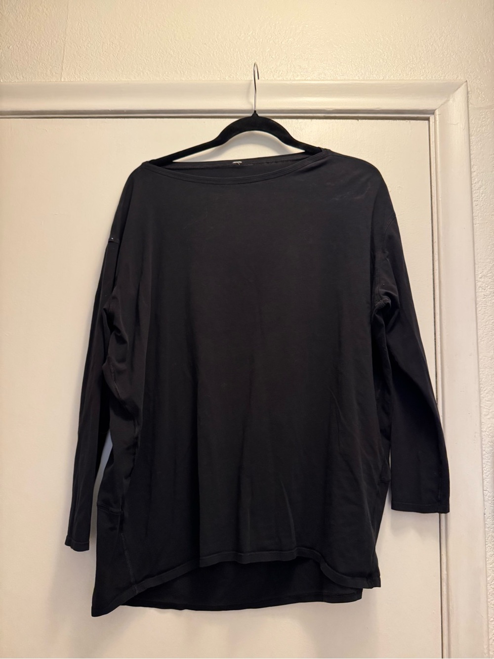 Lululemon Black Back In Action Long Sleeve